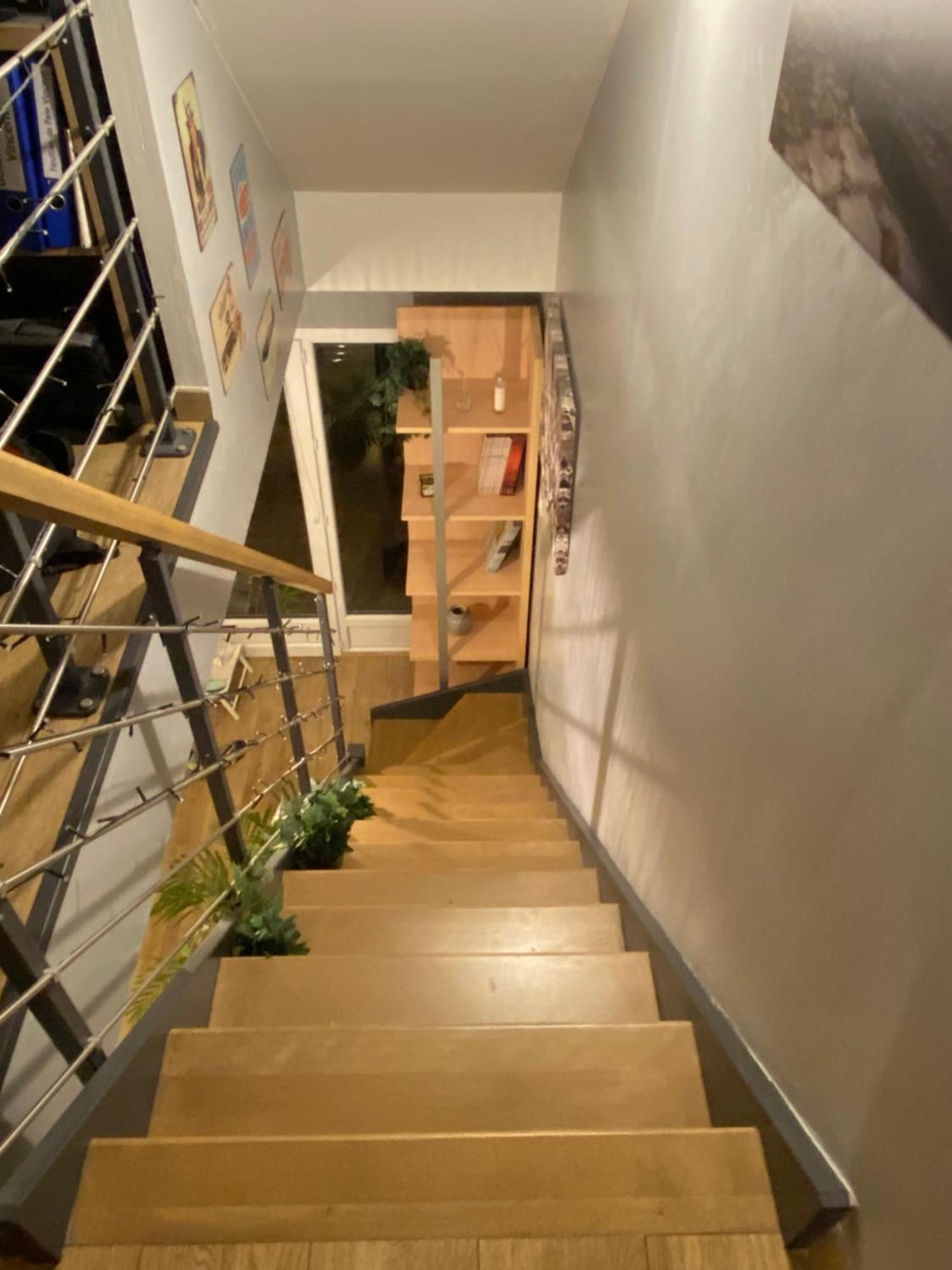 Chambre En Duplex, Entree Autonome, Sdb Privative Taverny Bagian luar foto